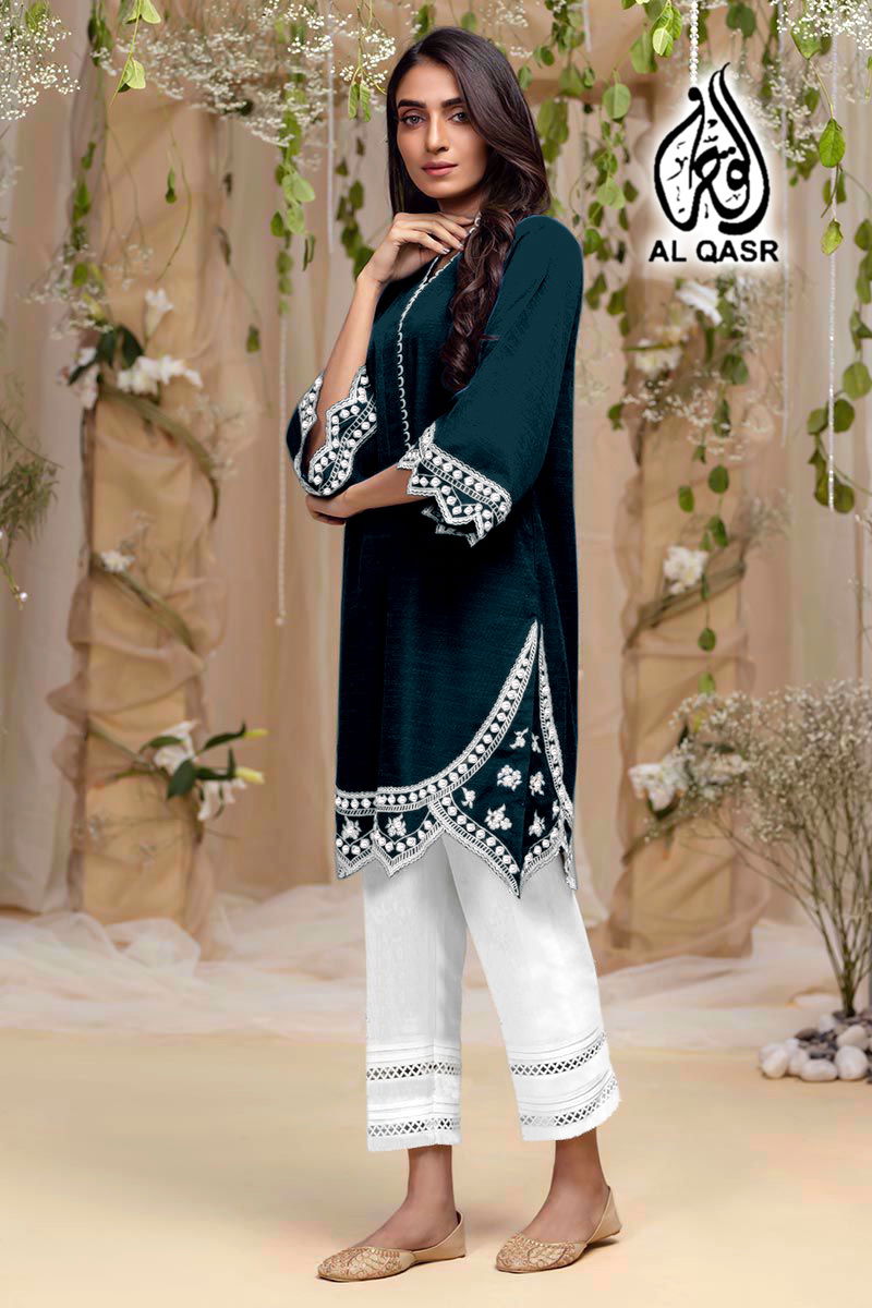 Al Qasr 1201 New Heavy Ethnic Wear Georgette Ready Made Collection